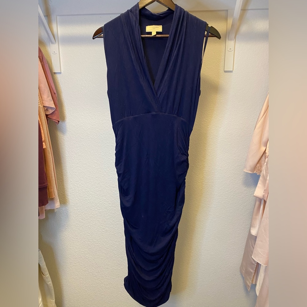 Beautiful Rouched dress by Anthropologie
